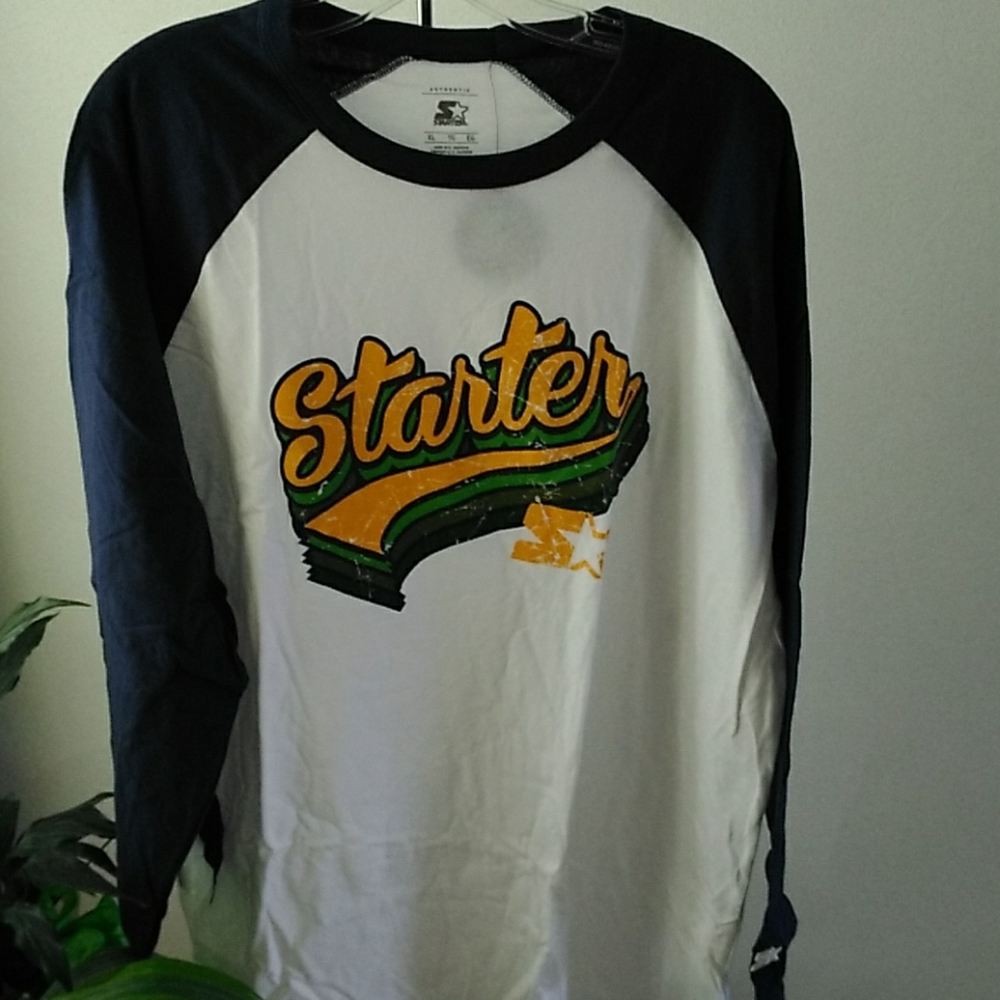 Starter Men's logo baseball t-shirt